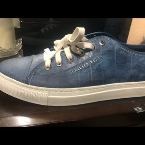 Like new genuine P. Plein leather sneakers
